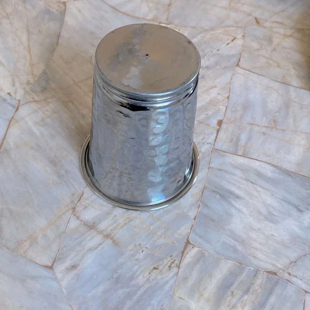 Modern Stainless Steel Bathroom Cup, Toothbrush‎ Holder, Countertop Tumbler Cup